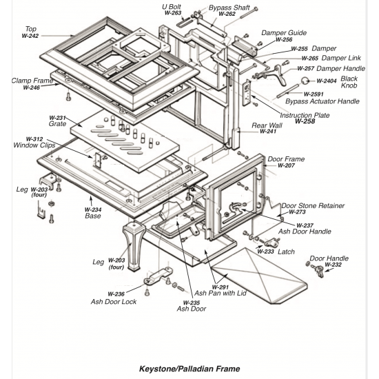 Palladian 202 Keystone 204 Frame