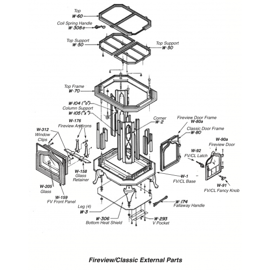 Fireview 205 External Parts