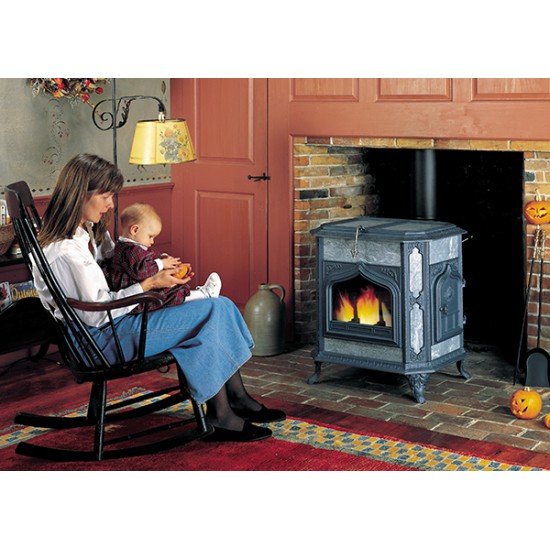 wood burning stove fireplace