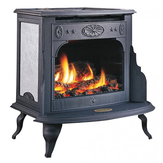 Fireside Franklin Soapstone Gas Stove