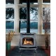 Fireside Franklin Soapstone Gas Stove