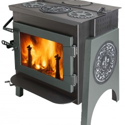 Ideal Steel Hybrid Wood Stove