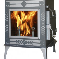 Absolute Steel Hybrid Wood Stove