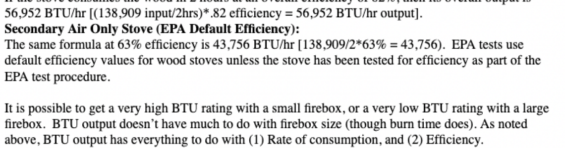 BTU Output: How Is It Determined? BTU Output: How Is It Determined?