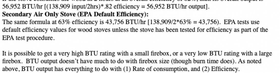 BTU Output: How Is It Determined?