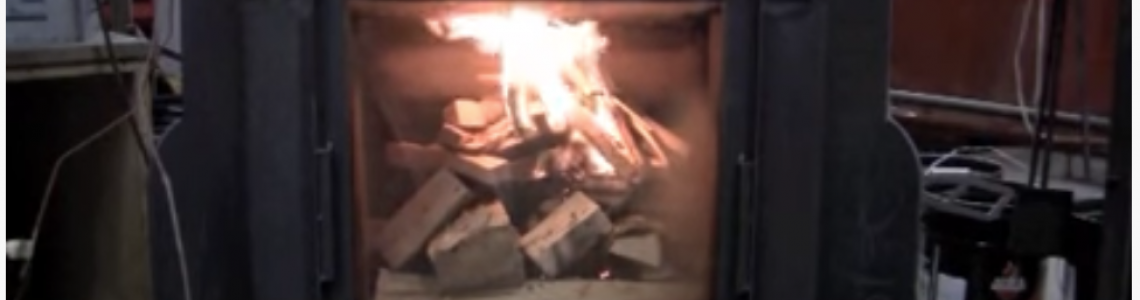 How to build a shoulder-season fire in a cold stove, with virtually no emissions, and no effort or maintenance after you light the match!  (Part 1)
