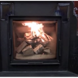 How to build a shoulder-season fire in a cold stove, with virtually no emissions, and no effort or maintenance after you light the match!  (Part 1)