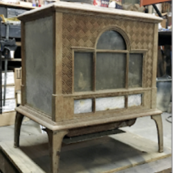 A (Palladian) Phoenix Rises: The Restoration of a Damaged Palladian Wood Stove