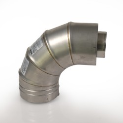 90-Degree Elbow, 3-Inch x 5-Inch Direct Vent Pipe