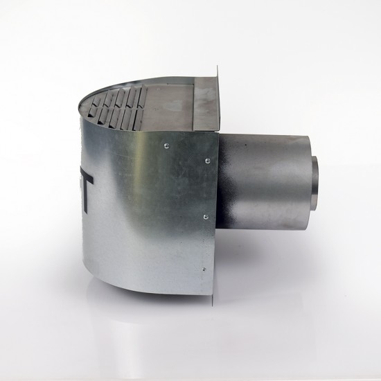 Horizontal Terminal Cap for 3-Inch x 5-Inch Direct Vent Pipe