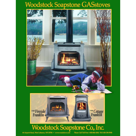 Woodstock Soapstone Gas Stoves 