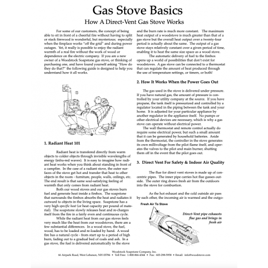 Gas Stove Basics