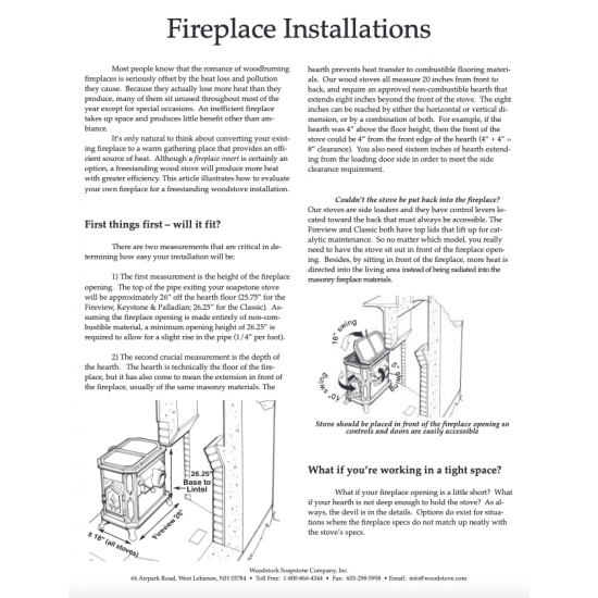 Fireplace Installation