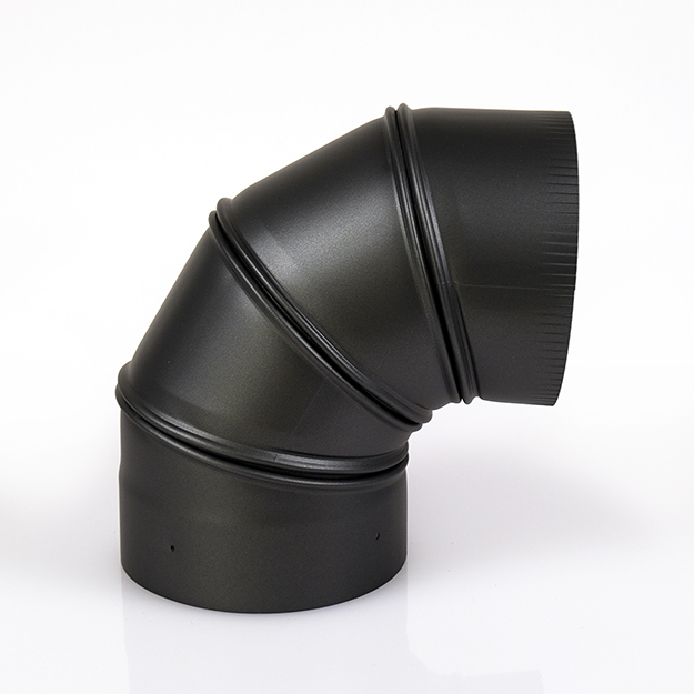 6 Diameter x 90-Degree Adjustable Single Wall Elbow